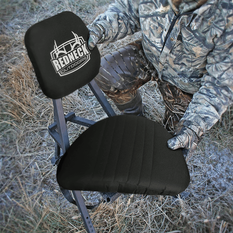 Redneck Black Folding Chair